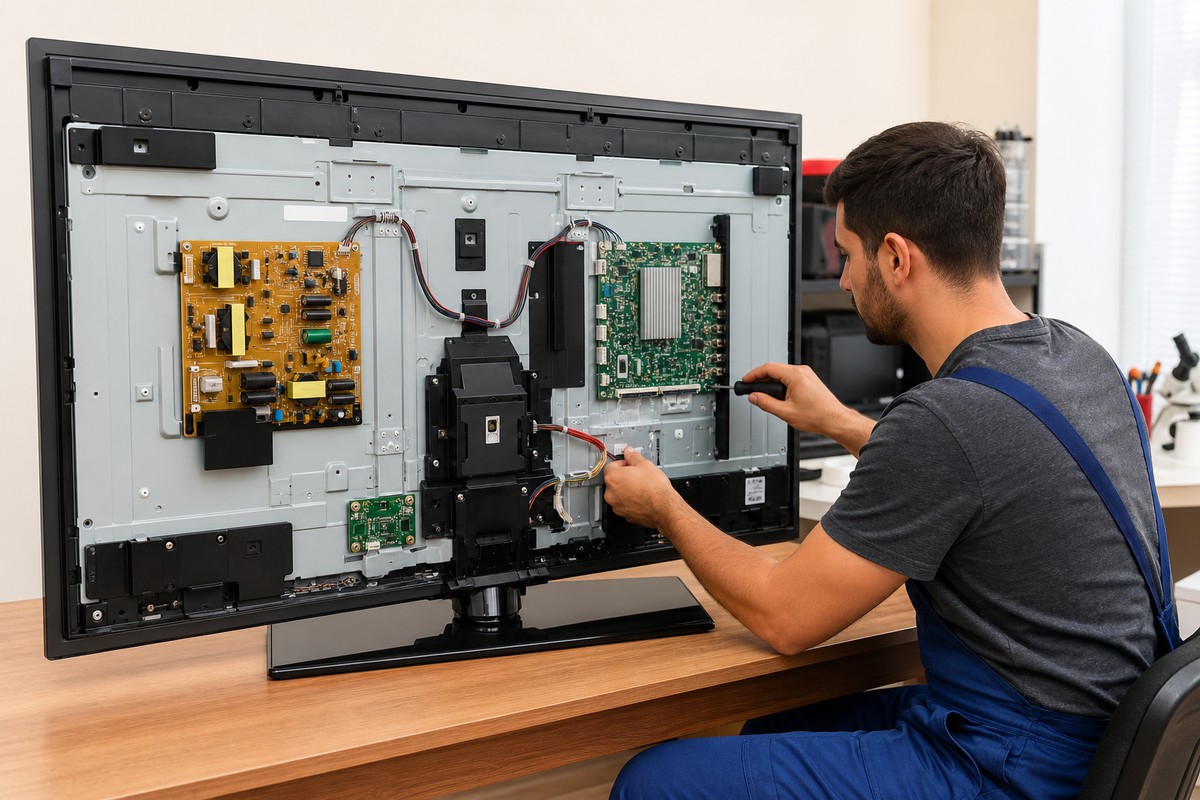 Televizyon servisi - panel ve LED bar onarımı